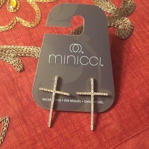 Cross earrings